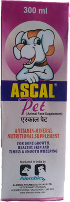 

Alembic ASCAL PET (pack of 2) Pet Health Supplements(300 ml)