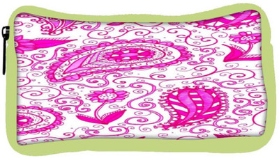 

Snoogg Eco Friendly Canvas Paisley Pink Pattern Student Pen Pencil Case Coin Purse Pouch Cosmetic Makeup Bag (GREEN) Pouch(Multicolor)