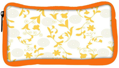 

Snoogg Eco Friendly Canvas Yellow Leaves Designer Student Pen Pencil Case Coin Purse Pouch Cosmetic Makeup Bag (ORANGE) Pouch(Multicolor)