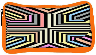 

Snoogg Eco Friendly Canvas Optical Illusion 2892 Student Pen Pencil Case Coin Purse Pouch Cosmetic Makeup Bag (ORANGE) Pouch(Multicolor)