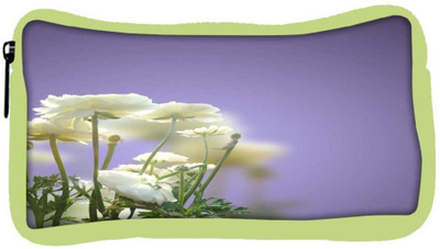 

Snoogg Eco Friendly Canvas Anniversary Flowers Student Pen Pencil Case Coin Purse Pouch Cosmetic Makeup Bag (GREEN) Pouch(Multicolor)