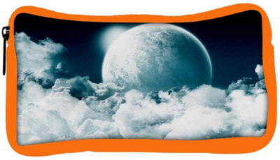 

Snoogg Eco Friendly Canvas Beautiful Night Designer Student Pen Pencil Case Coin Purse Pouch Cosmetic Makeup Bag (ORANGE) Pouch(Multicolor)