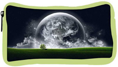 

Snoogg Eco Friendly Canvas Abstract Grey Earth Designer Student Pen Pencil Case Coin Purse Pouch Cosmetic Makeup Bag (GREEN) Pouch(Multicolor)