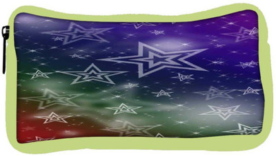 

Snoogg Eco Friendly Canvas White Stars 2378 Student Pen Pencil Case Coin Purse Pouch Cosmetic Makeup Bag (GREEN) Pouch(Multicolor)