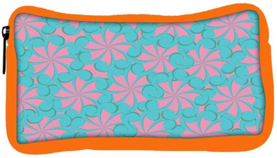 

Snoogg Eco Friendly Canvas Blue And Pink Pattern Designer Student Pen Pencil Case Coin Purse Pouch Cosmetic Makeup Bag (ORANGE) Pouch(Multicolor)