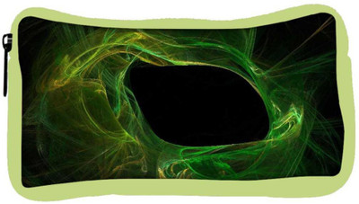 

Snoogg Eco Friendly Canvas Green Smoke Pattern Designer Student Pen Pencil Case Coin Purse Pouch Cosmetic Makeup Bag (GREEN) Pouch(Multicolor)