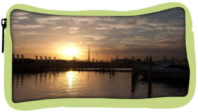 

Snoogg Eco Friendly Canvas Sunset View Of Burj Khalifa Designer Student Pen Pencil Case Coin Purse Pouch Cosmetic Makeup Bag (GREEN) Pouch(Multicolor)