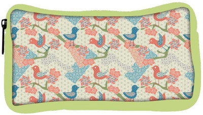 

Snoogg Eco Friendly Canvas Multiple Bird Art Designer Student Pen Pencil Case Coin Purse Pouch Cosmetic Makeup Bag (GREEN) Pouch(Multicolor)