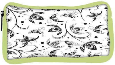 

Snoogg Eco Friendly Canvas Colorful Petals Designer Student Pen Pencil Case Coin Purse Pouch Cosmetic Makeup Bag (GREEN) Pouch(Multicolor)