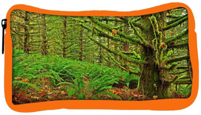 

Snoogg Eco Friendly Canvas Green Branched Tree Designer Student Pen Pencil Case Coin Purse Pouch Cosmetic Makeup Bag (ORANGE) Pouch(Multicolor)