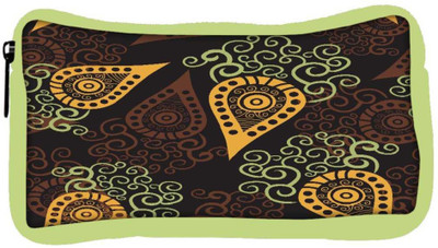 

Snoogg Eco Friendly Canvas Yellow Pattern Designer Student Pen Pencil Case Coin Purse Pouch Cosmetic Makeup Bag (GREEN) Pouch(Multicolor)