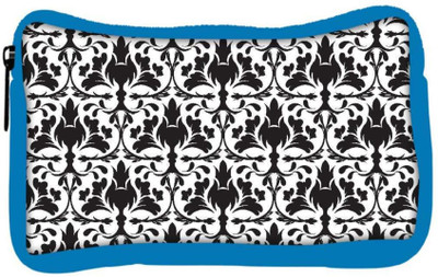 

Snoogg Eco Friendly Canvas Lite Pattern Floral Designer Student Pen Pencil Case Coin Purse Pouch Cosmetic Makeup Bag (BLUE) Pouch(Multicolor)