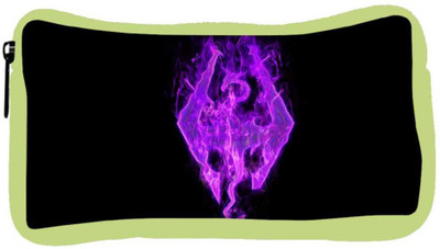 

Snoogg Eco Friendly Canvas Skyrim Designer Student Pen Pencil Case Coin Purse Pouch Cosmetic Makeup Bag (GREEN) Pouch(Multicolor)