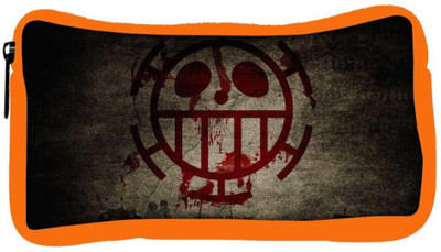 

Snoogg Eco Friendly Canvas Scary Art Designer Student Pen Pencil Case Coin Purse Pouch Cosmetic Makeup Bag (ORANGE) Pouch(Multicolor)