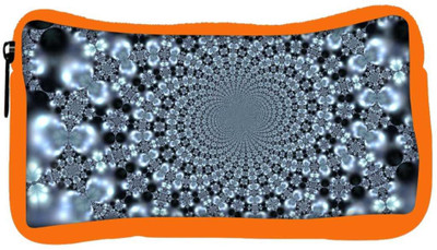 

Snoogg Eco Friendly Canvas Abstract Black Design Designer Student Pen Pencil Case Coin Purse Pouch Cosmetic Makeup Bag (ORANGE) Pouch(Multicolor)