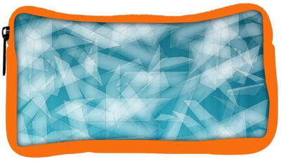 

Snoogg Eco Friendly Canvas Pattern Shapes Designer Student Pen Pencil Case Coin Purse Pouch Cosmetic Makeup Bag (ORANGE) Pouch(Multicolor)