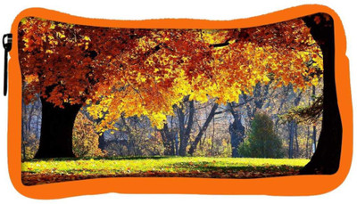 

Snoogg Eco Friendly Canvas Brown Leaves In Trees Designer Student Pen Pencil Case Coin Purse Pouch Cosmetic Makeup Bag (ORANGE) Pouch(Multicolor)