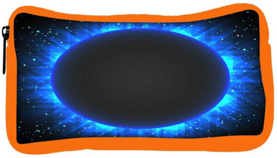

Snoogg Eco Friendly Canvas Eclipse Background Student Pen Pencil Case Coin Purse Pouch Cosmetic Makeup Bag (ORANGE) Pouch(Multicolor)