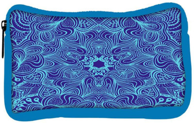 

Snoogg Eco Friendly Canvas Blue And Purple Designer Student Pen Pencil Case Coin Purse Pouch Cosmetic Makeup Bag (BLUE) Pouch(Multicolor)