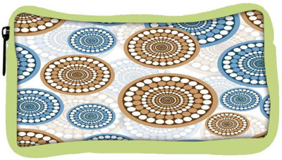 

Snoogg Eco Friendly Canvas Colorful Love Designer Student Pen Pencil Case Coin Purse Pouch Cosmetic Makeup Bag (GREEN) Pouch(Multicolor)