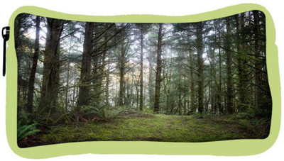 

Snoogg Eco Friendly Canvas Multiple Branched Tree Designer Student Pen Pencil Case Coin Purse Pouch Cosmetic Makeup Bag (GREEN) Pouch(Multicolor)
