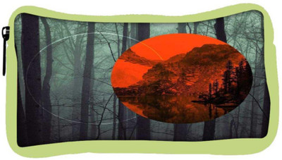 

Snoogg Eco Friendly Canvas Nature 2664 Student Pen Pencil Case Coin Purse Pouch Cosmetic Makeup Bag (GREEN) Pouch(Multicolor)