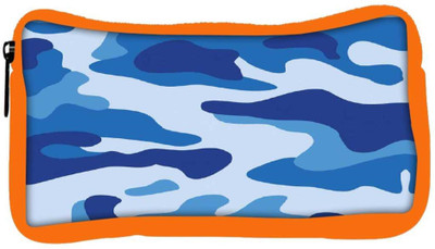 

Snoogg Eco Friendly Canvas Big Blue Camouflage 2786 Student Pen Pencil Case Coin Purse Pouch Cosmetic Makeup Bag (ORANGE) Pouch(Multicolor)