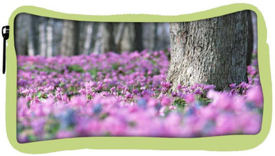 

Snoogg Eco Friendly Canvas Pink Flowers Designer Student Pen Pencil Case Coin Purse Pouch Cosmetic Makeup Bag (GREEN) Pouch(Multicolor)