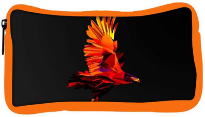 

Snoogg Eco Friendly Canvas Flying Eagle Designer Student Pen Pencil Case Coin Purse Pouch Cosmetic Makeup Bag (ORANGE) Pouch(Multicolor)