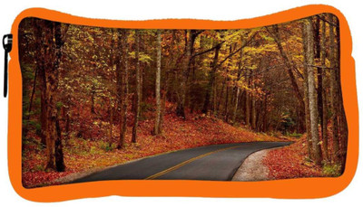 

Snoogg Eco Friendly Canvas Orange Junglee Designer Student Pen Pencil Case Coin Purse Pouch Cosmetic Makeup Bag (ORANGE) Pouch(Multicolor)