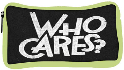

Snoogg Eco Friendly Canvas Who Cares Student Pen Pencil Case Coin Purse Pouch Cosmetic Makeup Bag (GREEN) Pouch(Multicolor)