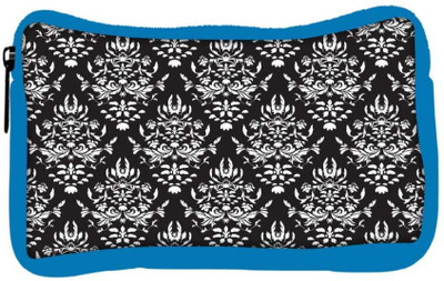 

Snoogg Eco Friendly Canvas White Pattern Designer Student Pen Pencil Case Coin Purse Pouch Cosmetic Makeup Bag (BLUE) Pouch(Multicolor)