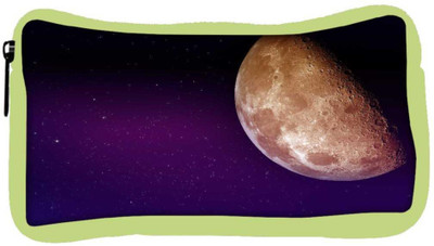 

Snoogg Eco Friendly Canvas Our Moon Student Pen Pencil Case Coin Purse Pouch Cosmetic Makeup Bag (GREEN) Pouch(Multicolor)