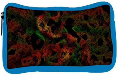 

Snoogg Eco Friendly Canvas Colorful Shades Abstract Designer Student Pen Pencil Case Coin Purse Pouch Cosmetic Makeup Bag (BLUE) Pouch(Multicolor)