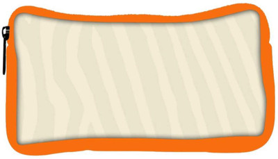 

Snoogg Eco Friendly Canvas Popup Designer Student Pen Pencil Case Coin Purse Pouch Cosmetic Makeup Bag (ORANGE) Pouch(Multicolor)