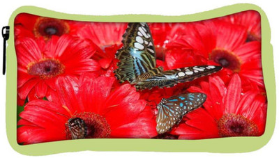 

Snoogg Eco Friendly Canvas Brown Butterfly Designer Student Pen Pencil Case Coin Purse Pouch Cosmetic Makeup Bag (GREEN) Pouch(Multicolor)