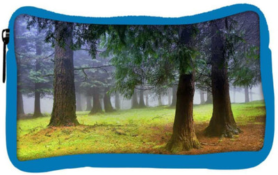

Snoogg Eco Friendly Canvas Huge Tree Forest Designer Student Pen Pencil Case Coin Purse Pouch Cosmetic Makeup Bag (BLUE) Pouch(Multicolor)