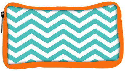 

Snoogg Eco Friendly Canvas Simple Blue Wave 2531 Student Pen Pencil Case Coin Purse Pouch Cosmetic Makeup Bag (ORANGE) Pouch(Multicolor)