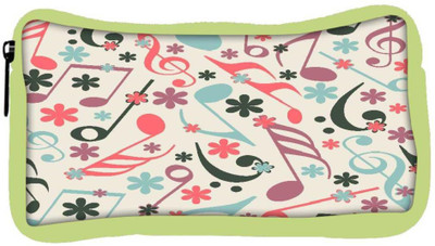 

Snoogg Eco Friendly Canvas Music Strings Designer Student Pen Pencil Case Coin Purse Pouch Cosmetic Makeup Bag (GREEN) Pouch(Multicolor)