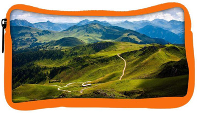 

Snoogg Eco Friendly Canvas Green Mountains Designer Student Pen Pencil Case Coin Purse Pouch Cosmetic Makeup Bag (ORANGE) Pouch(Multicolor)