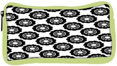 

Snoogg Eco Friendly Canvas Dark Black Pattern Designer Student Pen Pencil Case Coin Purse Pouch Cosmetic Makeup Bag (GREEN) Pouch(Multicolor)