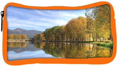 

Snoogg Eco Friendly Canvas Blossom Trees Designer Student Pen Pencil Case Coin Purse Pouch Cosmetic Makeup Bag (ORANGE) Pouch(Multicolor)