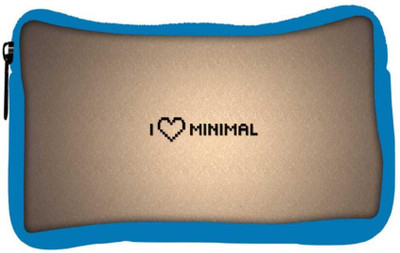 

Snoogg Eco Friendly Canvas I Love Minimal Designer Student Pen Pencil Case Coin Purse Pouch Cosmetic Makeup Bag (BLUE) Pouch(Multicolor)