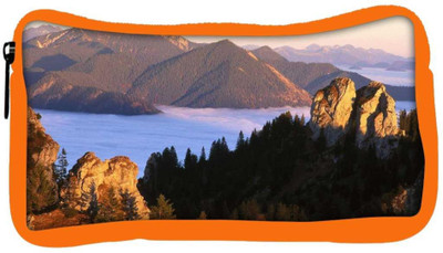 

Snoogg Eco Friendly Canvas Big Rock In Mountain Designer Student Pen Pencil Case Coin Purse Pouch Cosmetic Makeup Bag (ORANGE) Pouch(Multicolor)