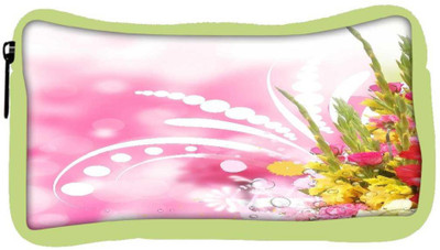

Snoogg Eco Friendly Canvas Floral Corner Border With Blurred Background Student Pen Pencil Case Coin Purse Pouch Cosmetic Makeup Bag (GREEN) Pouch(Multicolor)