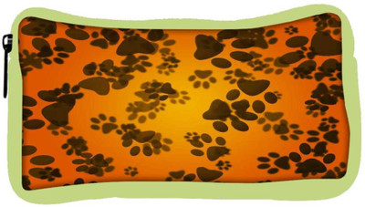 

Snoogg Eco Friendly Canvas Dog Paws Orange Background Student Pen Pencil Case Coin Purse Pouch Cosmetic Makeup Bag (GREEN) Pouch(Multicolor)
