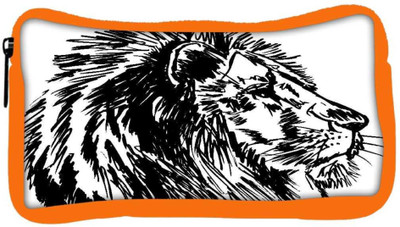 

Snoogg Eco Friendly Canvas Sketch Of A Big Male African Lion Vector Illustration Student Pen Pencil Case Coin Purse Pouch Cosmetic Makeup Bag (ORANGE) Pouch(Multicolor)