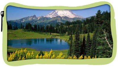 

Snoogg Eco Friendly Canvas Yellow Flowers Designer Student Pen Pencil Case Coin Purse Pouch Cosmetic Makeup Bag (GREEN) Pouch(Multicolor)