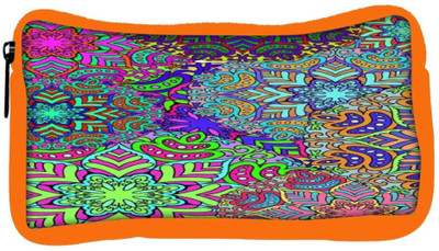 

Snoogg Eco Friendly Canvas Electric Garment Pattern 2420 Student Pen Pencil Case Coin Purse Pouch Cosmetic Makeup Bag (ORANGE) Pouch(Multicolor)