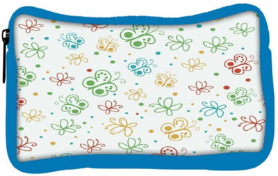 

Snoogg Eco Friendly Canvas Abstract Multicolor Butterflies Designer Student Pen Pencil Case Coin Purse Pouch Cosmetic Makeup Bag (BLUE) Pouch(Multicolor)